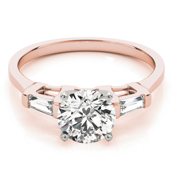 Baguette Three-Stone Diamond Engagement Ring · 0.18 ct tw
