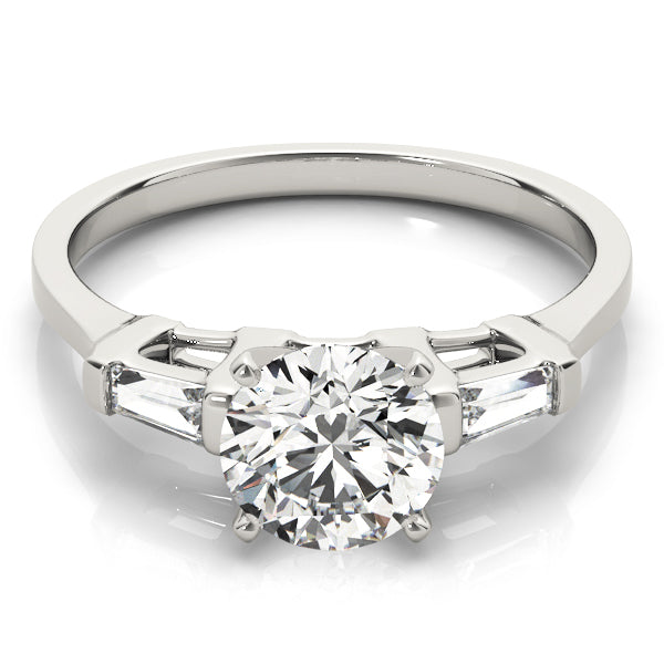 Baguette Three-Stone Diamond Engagement Ring · 0.18 ct tw