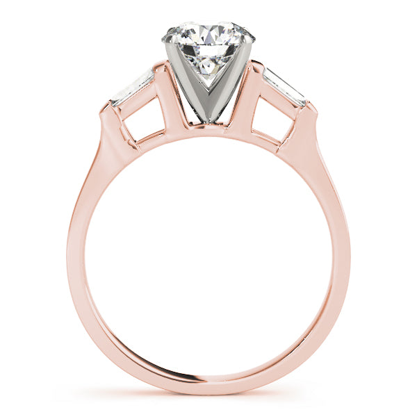 Baguette Three-Stone Diamond Engagement Ring · 0.18 ct tw