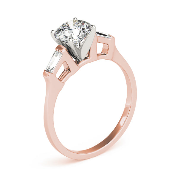 Baguette Three-Stone Diamond Engagement Ring · 0.18 ct tw