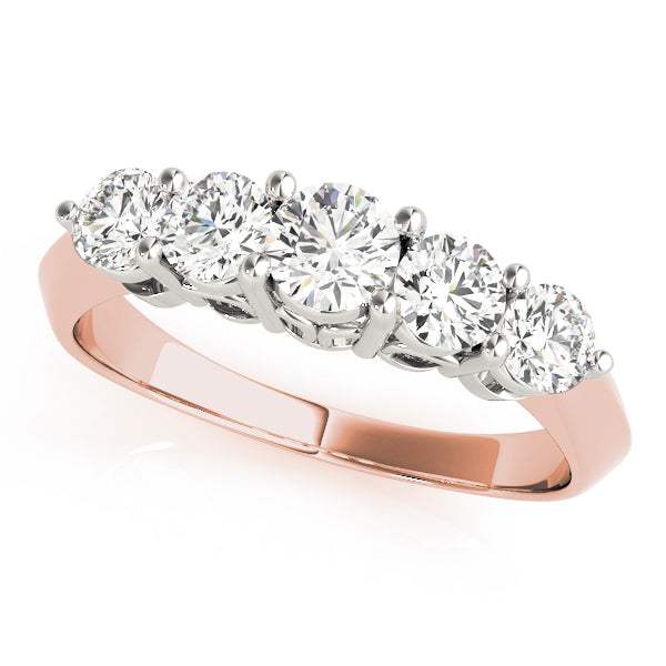 Round Prong Set Diamond Wedding Band · 1.46 ct tw