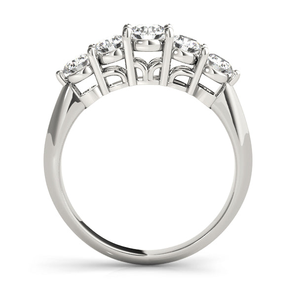 Round Prong Set Diamond Wedding Band · 1.46 ct tw