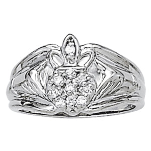 Diamond Religious Fashion Ring · 0.14 ct tw