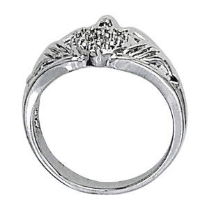Diamond Religious Fashion Ring · 0.14 ct tw