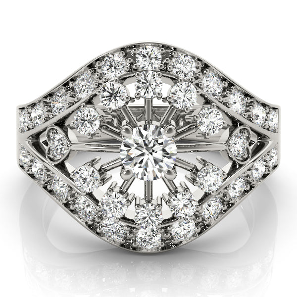 Round Diamond Right Hand Fashion Ring · 0.50 ct tw