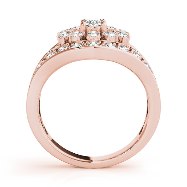 Round Diamond Right Hand Fashion Ring · 1.09 ct tw