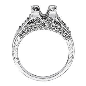 Square Princess & Cushion Gemstone Fashion Ring · 0.27 ct tw
