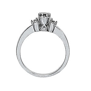 Oval Gemstone Fashion Ring · 0.16 ct tw