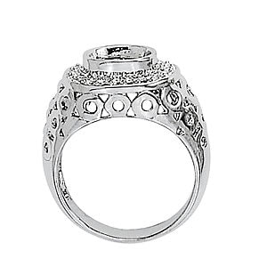 Oval Gemstone Fashion Ring · 0.20 ct tw