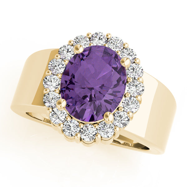 Oval Gemstone Fashion Ring · 0.64 ct tw