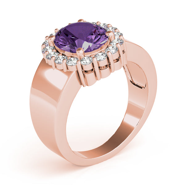 Oval Gemstone Fashion Ring · 0.64 ct tw