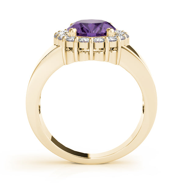 Oval Gemstone Fashion Ring · 0.64 ct tw