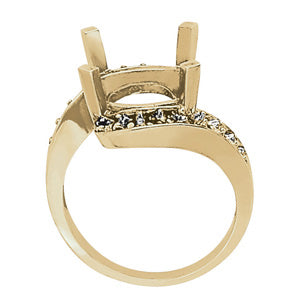 Oval Gemstone Fashion Ring · 0.32 ct tw