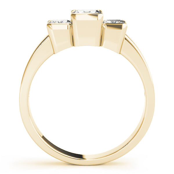 Square Three-Stone Princess Diamond Engagement Ring · 1.57 ct tw