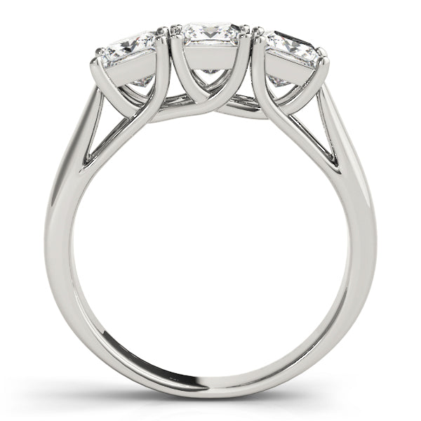 Square Three-Stone Princess Diamond Engagement Ring · 2.25 ct tw
