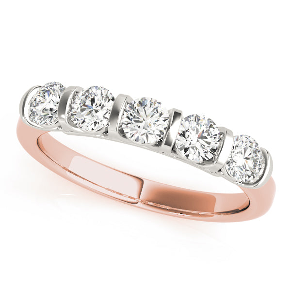 Bar Set Diamond Wedding Band · 1.00 ct tw