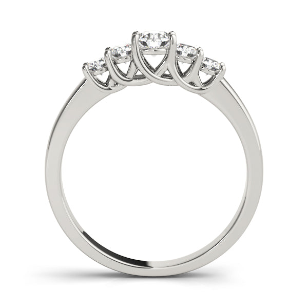 Round Prong Set Diamond Wedding Band · 0.73 ct tw