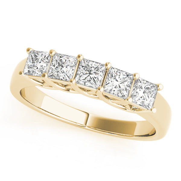 Princess Fancy Shape Diamond Wedding Band · 0.50 ct tw
