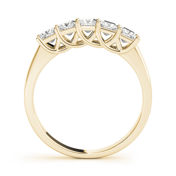 Princess Fancy Shape Diamond Wedding Band · 0.80 ct tw