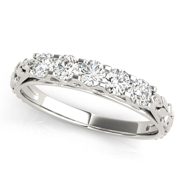 Prong Set Diamond Wedding Band · 0.50 ct tw