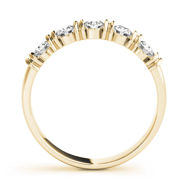 Bar Set Diamond Wedding Band · 0.50 ct tw