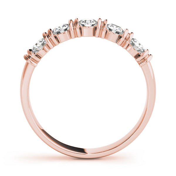 Bar Set Diamond Wedding Band · 0.50 ct tw