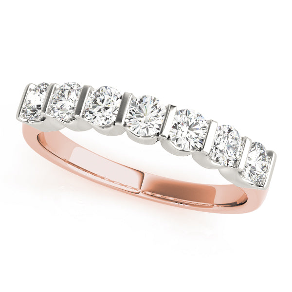Bar Set Diamond Wedding Band · 0.98 ct tw