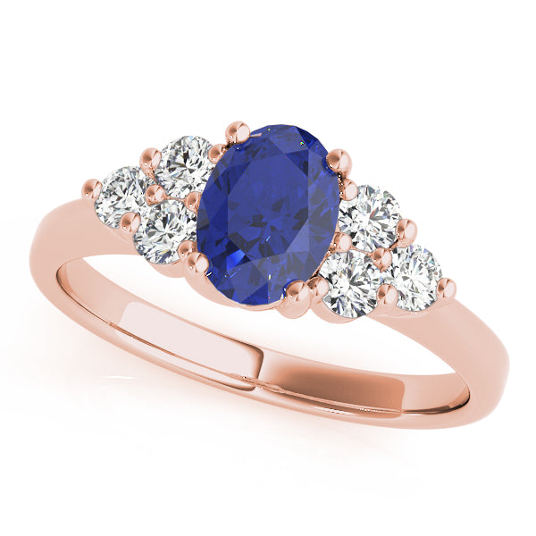 Oval Gemstone Fashion Ring · 0.36 ct tw