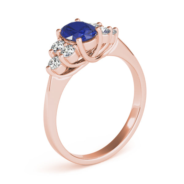 Oval Gemstone Fashion Ring · 0.30 ct tw