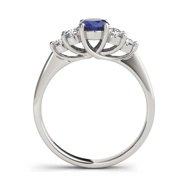 Oval Gemstone Fashion Ring · 0.30 ct tw