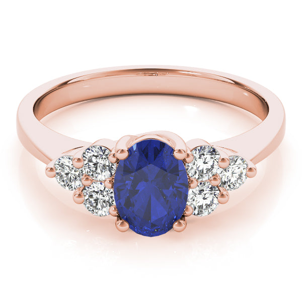 Oval Gemstone Fashion Ring · 0.36 ct tw