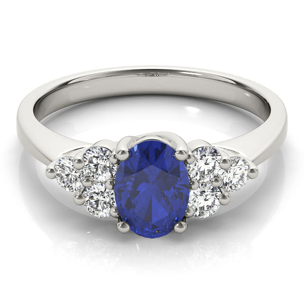 Oval Gemstone Fashion Ring · 0.36 ct tw