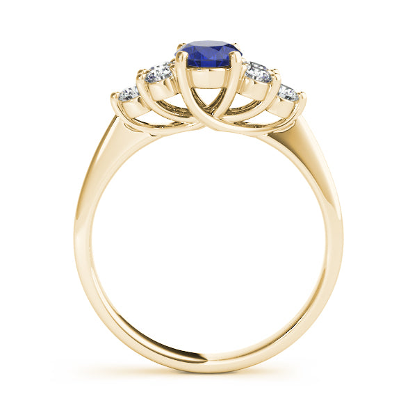 Oval Gemstone Fashion Ring · 0.30 ct tw