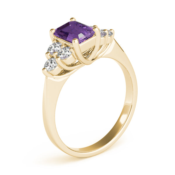 Emerald Gemstone Engagement Ring · 0.30 ct tw