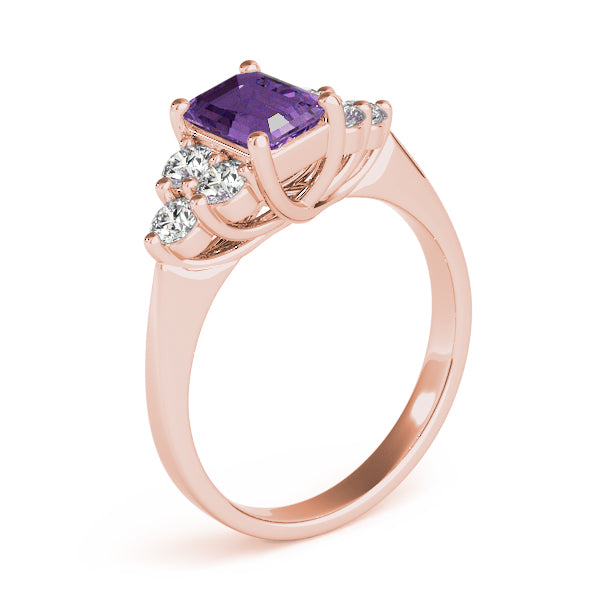 Emerald Gemstone Engagement Ring · 0.30 ct tw