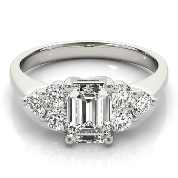 Emerald Gemstone Engagement Ring · 0.30 ct tw