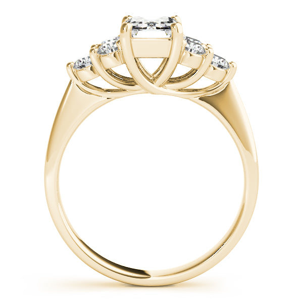 Emerald Gemstone Engagement Ring · 0.30 ct tw
