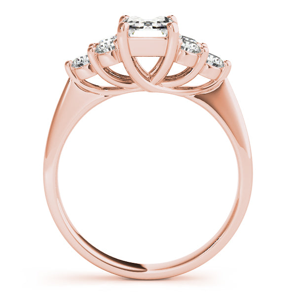 Emerald Gemstone Engagement Ring · 0.30 ct tw