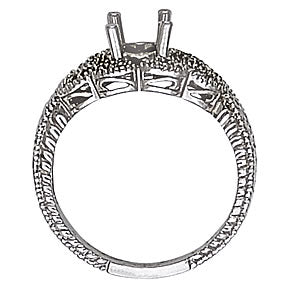Oval Gemstone Fashion Ring · 0.14 ct tw