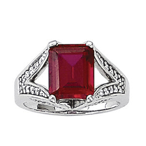 Emerald Gemstone Fashion Ring · 0.52 ct tw