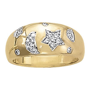 Diamond Novelty Fashion Ring · 0.17 ct tw