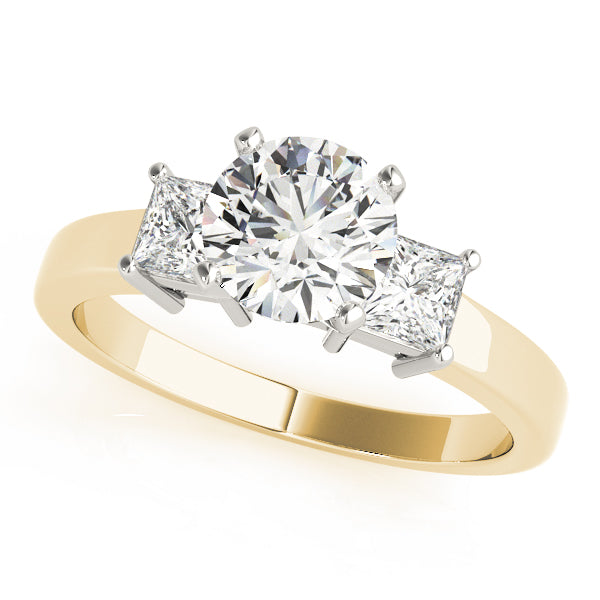 Princess Three-Stone Diamond Engagement Ring · 1.20 ct tw