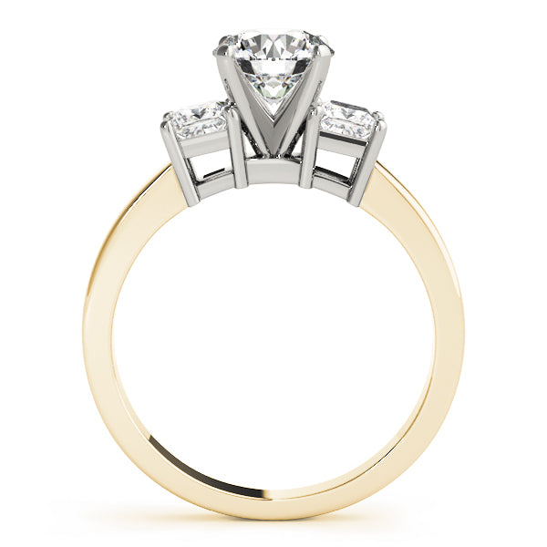 Princess Three-Stone Diamond Engagement Ring · 0.10 ct tw