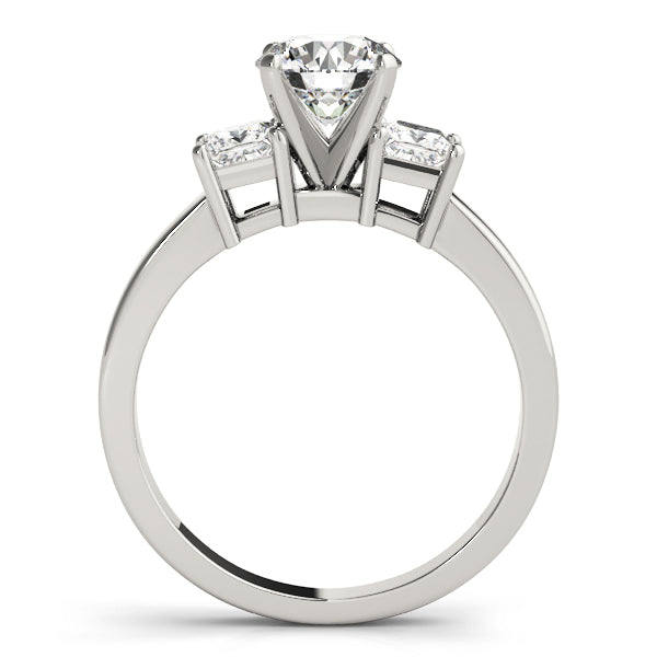 Princess Three-Stone Diamond Engagement Ring · 0.20 ct tw