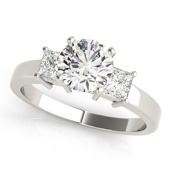 Princess Three-Stone Diamond Engagement Ring · 1.20 ct tw