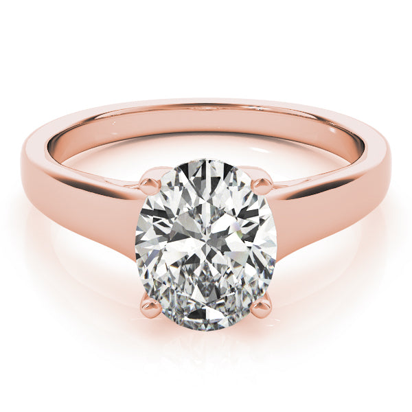 Oval Trellis Diamond Engagement Ring · 0.95 ct tw