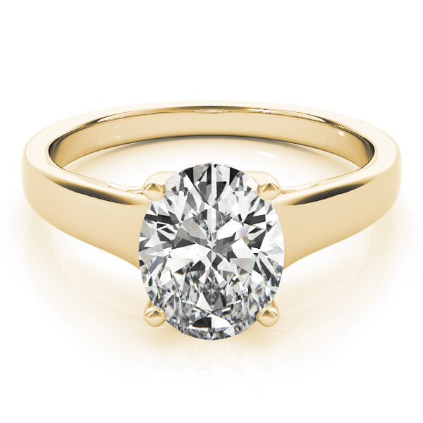 Oval Trellis Diamond Engagement Ring · 0.95 ct tw