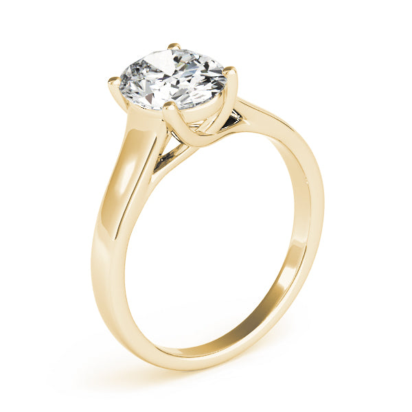 Oval Trellis Diamond Engagement Ring · 0.38 ct tw