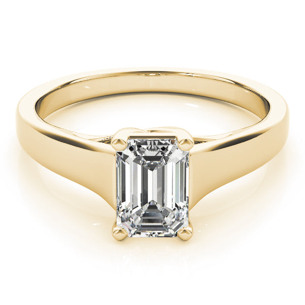 Emerald Trellis Diamond Engagement Ring · 1.00 ct tw