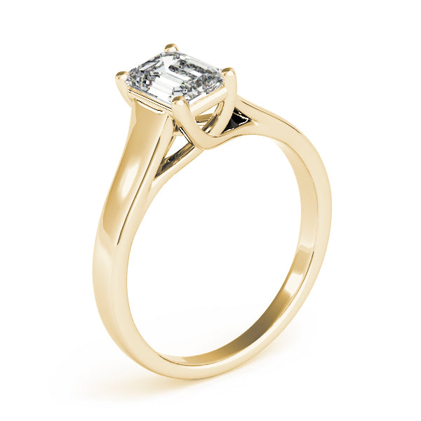 Emerald Trellis Diamond Engagement Ring · 1.00 ct tw